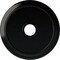 Ekena Millwork Crendon Ceiling Medallion (Fits Canopies up to 4 3/8"), 24 1/8"OD x 4 3/8"ID x 2 1/4"P, Black Pearl CM24CRBPS - alternate 1